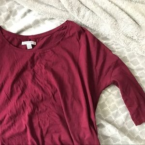 NWOT 💥 Maroon American eagle shirt XS