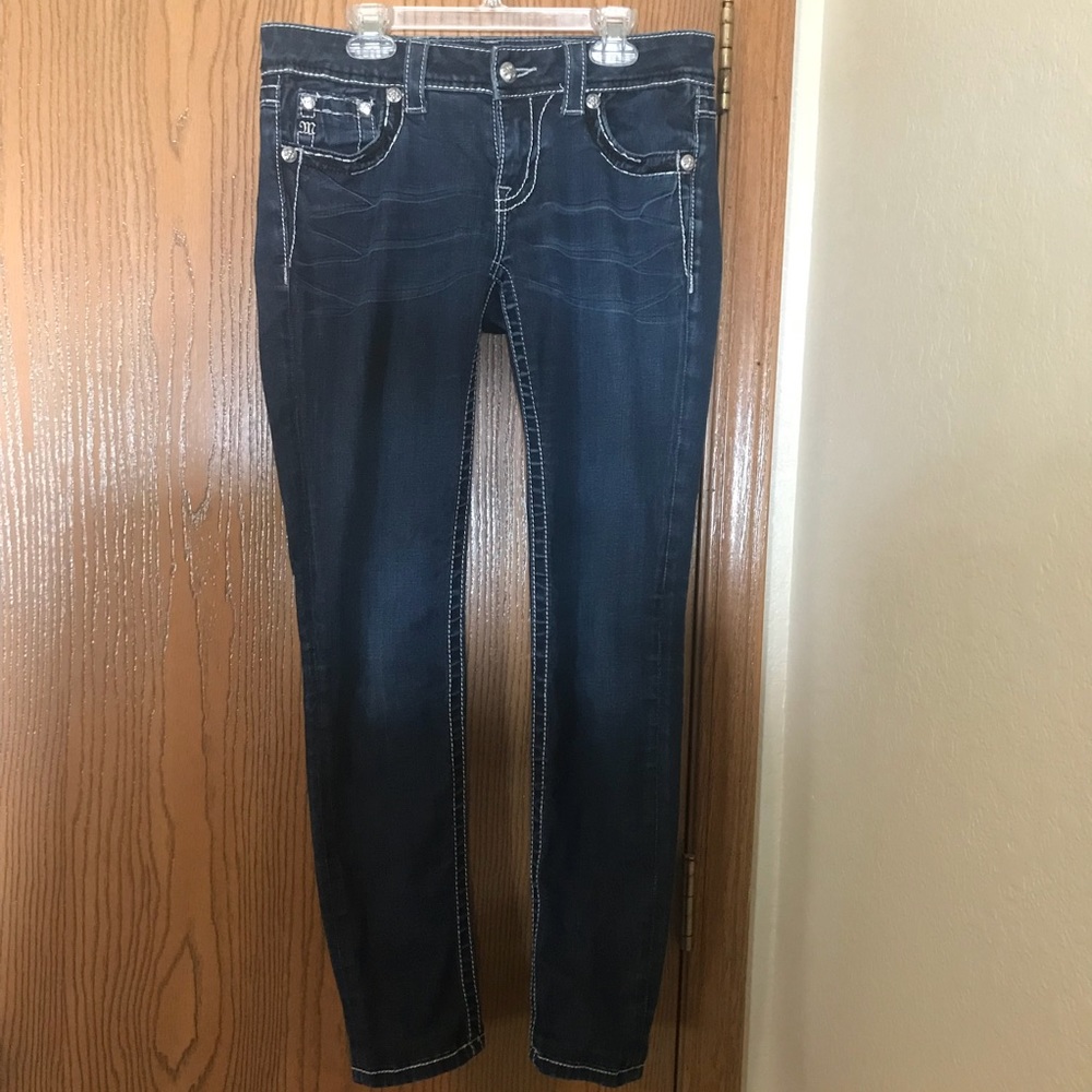 Miss Me Embellished Straight Leg Jeans