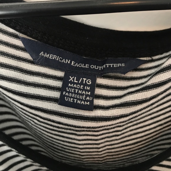 Striped American Eagle outfitters shirt - Picture 2 of 4