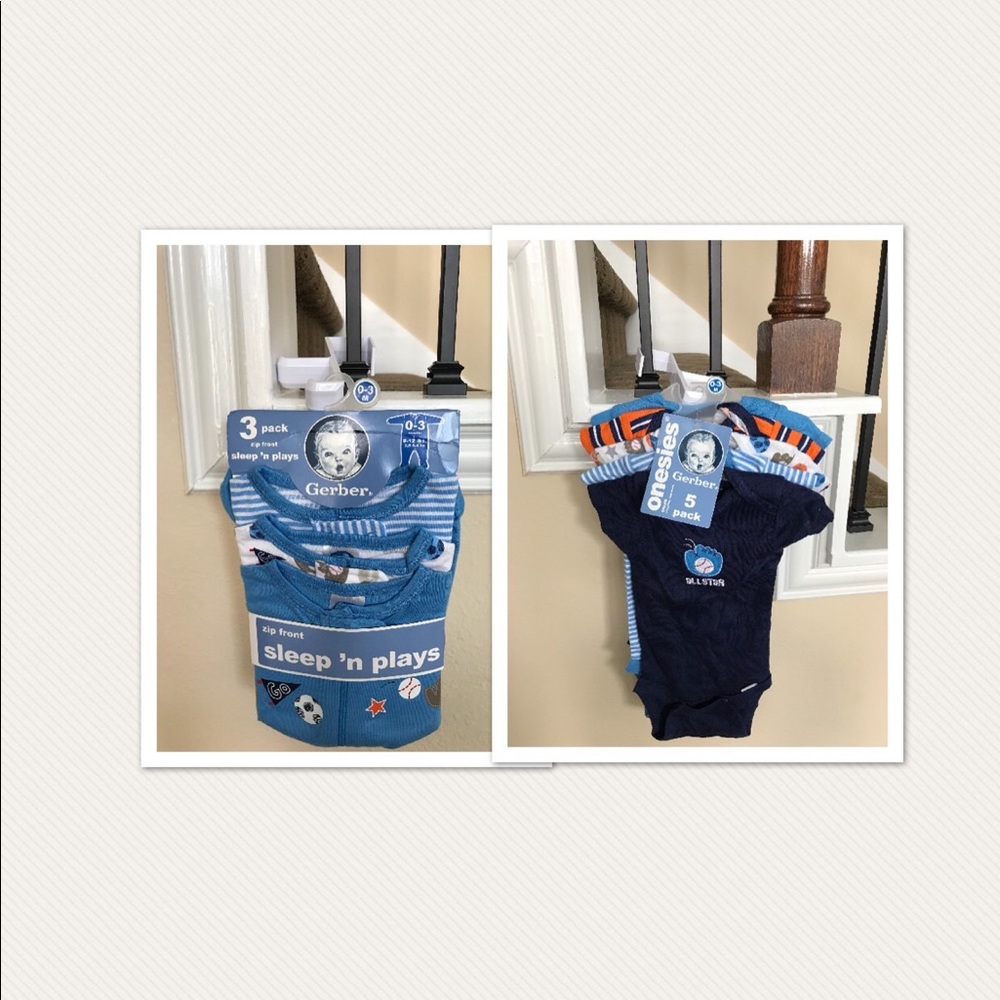 Boy bundle 6 pieces 0-3 months.