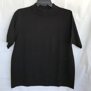 Mock turtle neck sweater