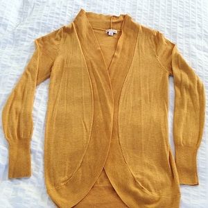 Mustard Cardigan!