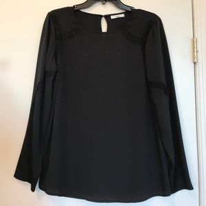 Bar III Ruffle Blouse