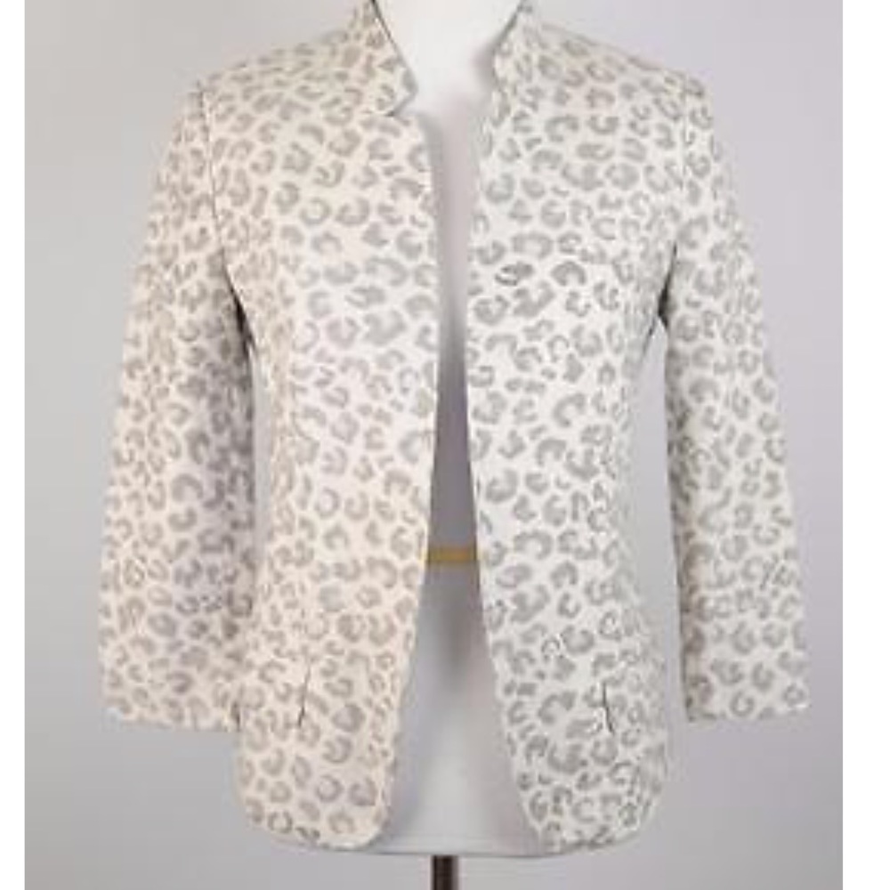 Armani Exchange Cheetah Blazer