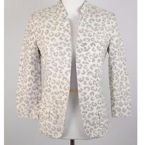 Armani Exchange Cheetah Blazer