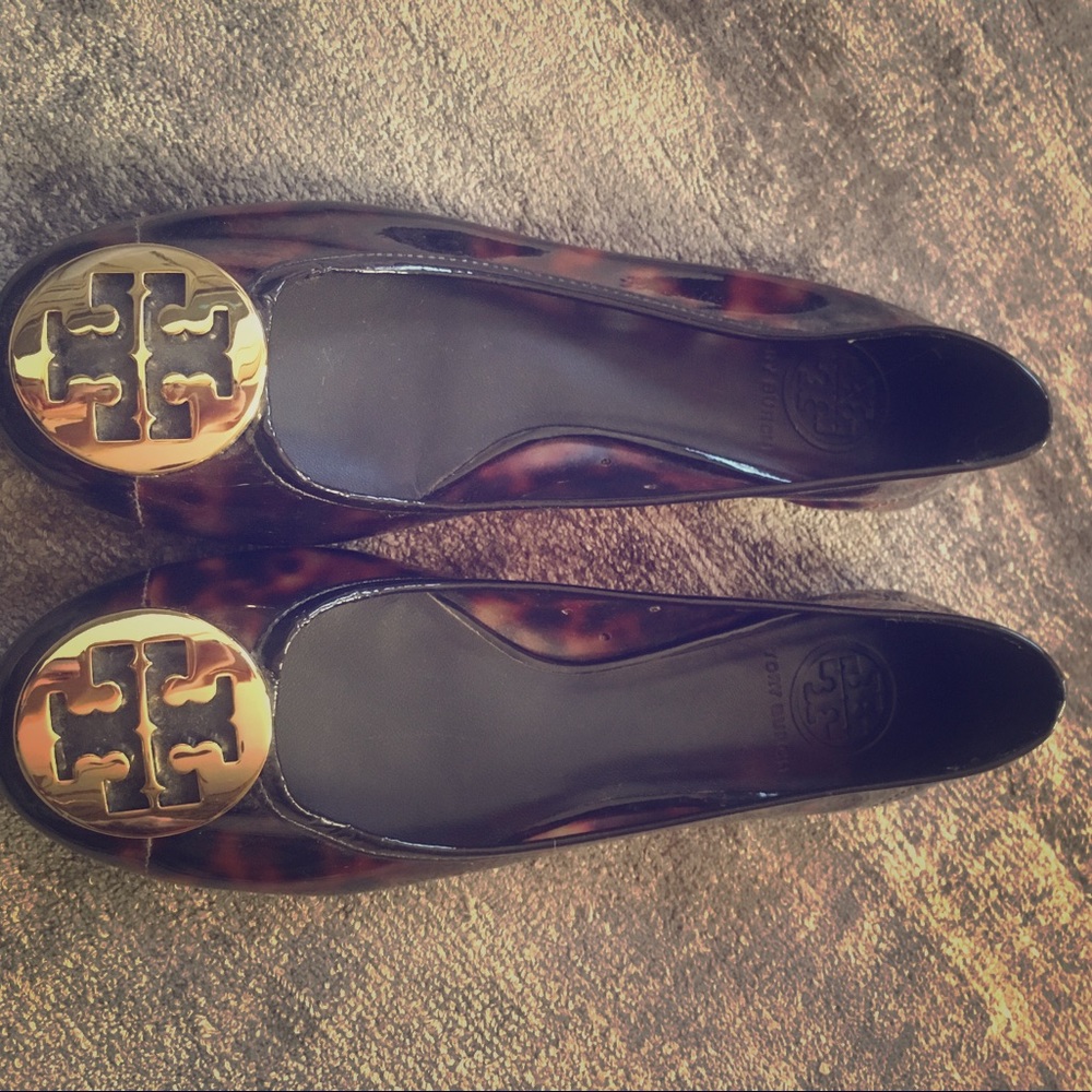 Tory Burch leopard print flats