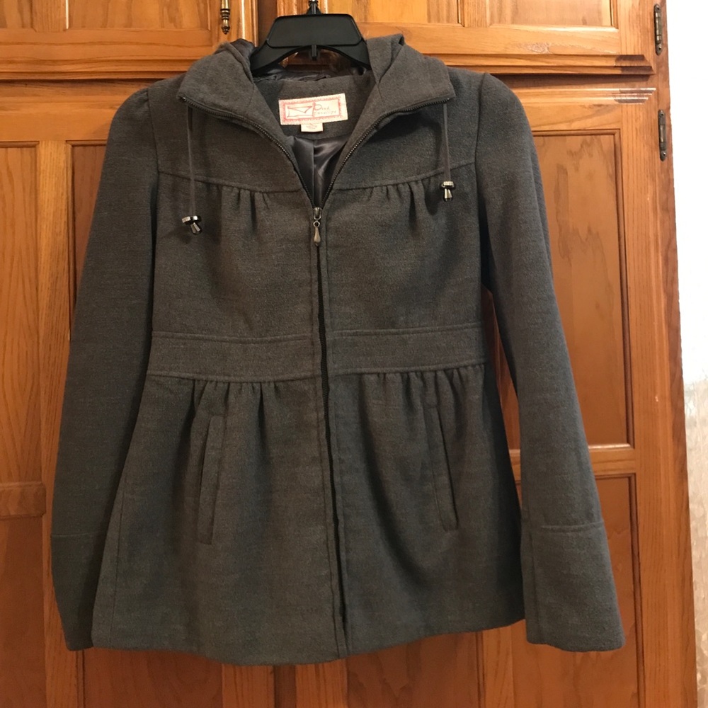 Gray winter coat