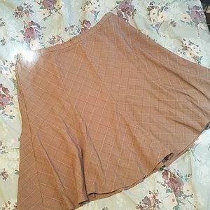 Lane Bryant A-line plaid skirt- size 20