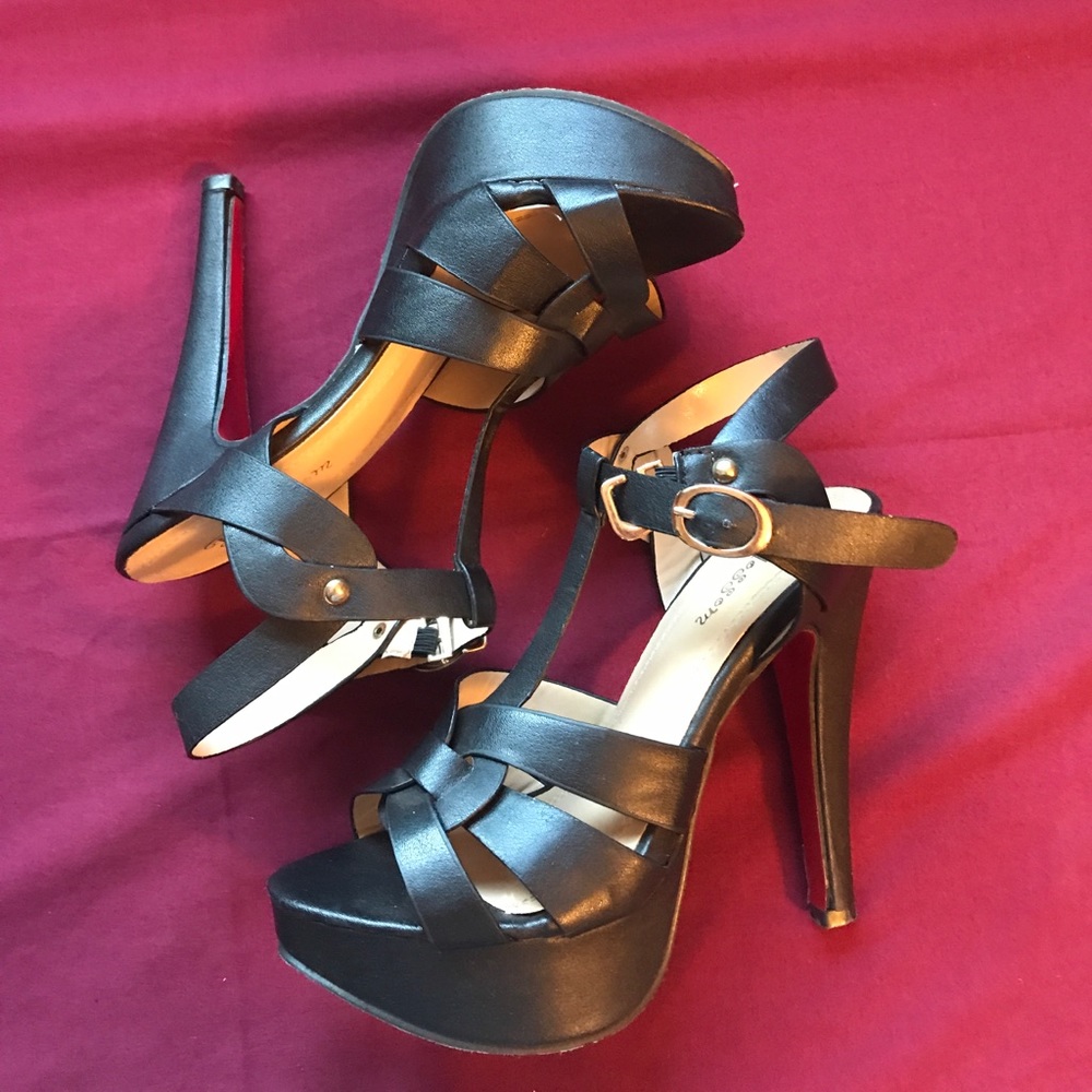 High heel sandals size 35  (5) - Picture 3 of 8