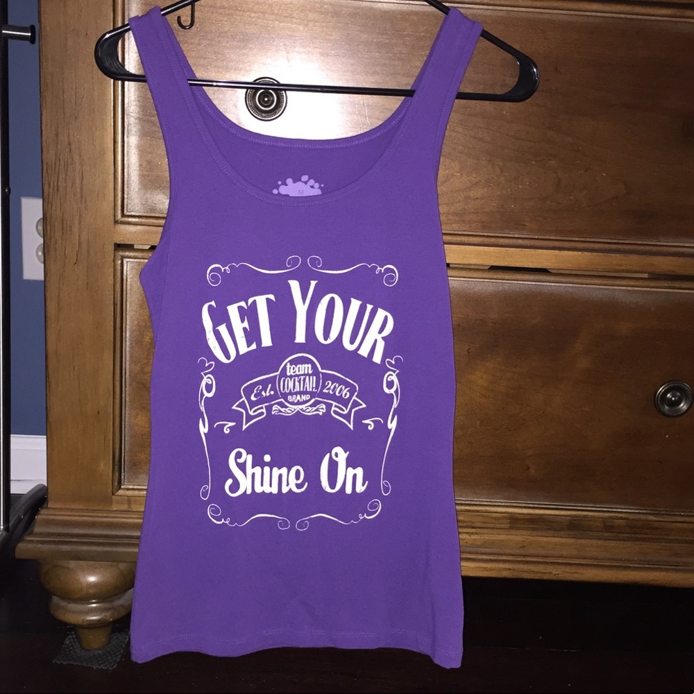 ‘Get Your Shine On’ tank top