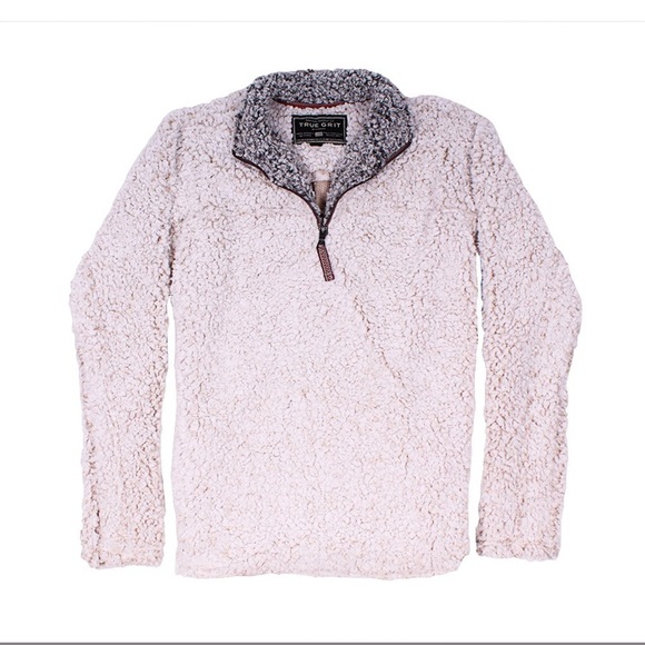 True Grit Jackets & Blazers - True Grit Frosty Tipped Pullover
