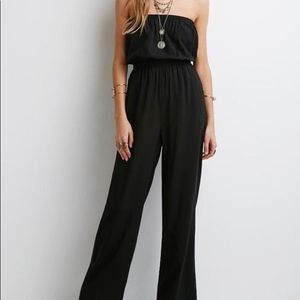 Black Bandaeu Jumpsuit💕