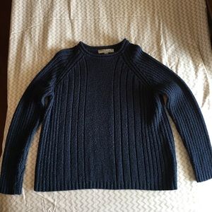 💋Carolyn Taylor navy Blue Sweater