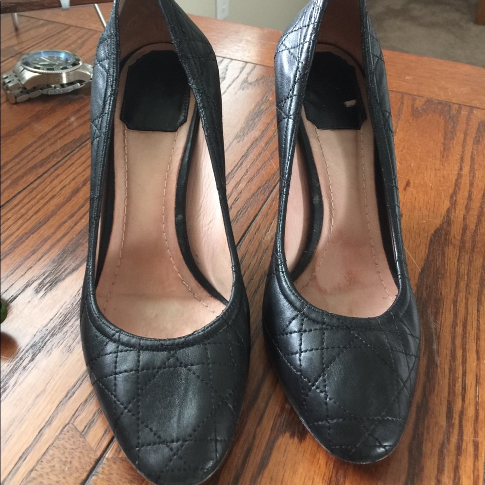 Christian Dior Black Heels