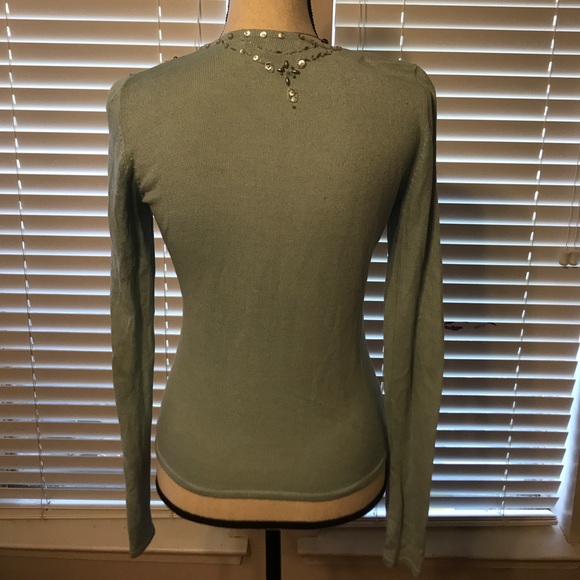 Intuitions embellished sweater S - Picture 3 of 6