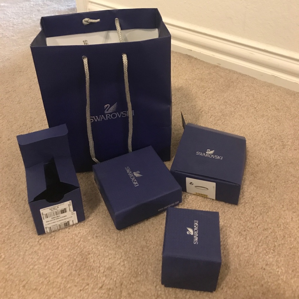 Swarovski bags and boxes