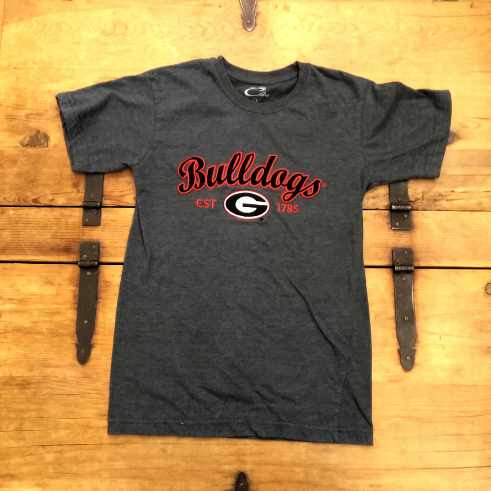 Georgia Bulldogs Heathered Gray Tshirt