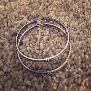 Hoop earrings