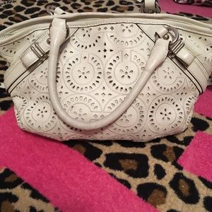 Coach Madison Laser Cut Op Art Sophia Satchel!