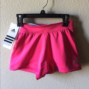 Pink biker shorts