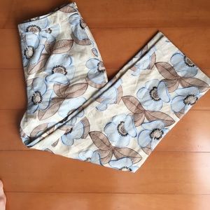 Etcetera trouser in embroidery fabric