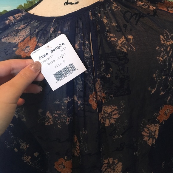 Free People Sunsetter Printed Dress NWT - Picture 6 of 6