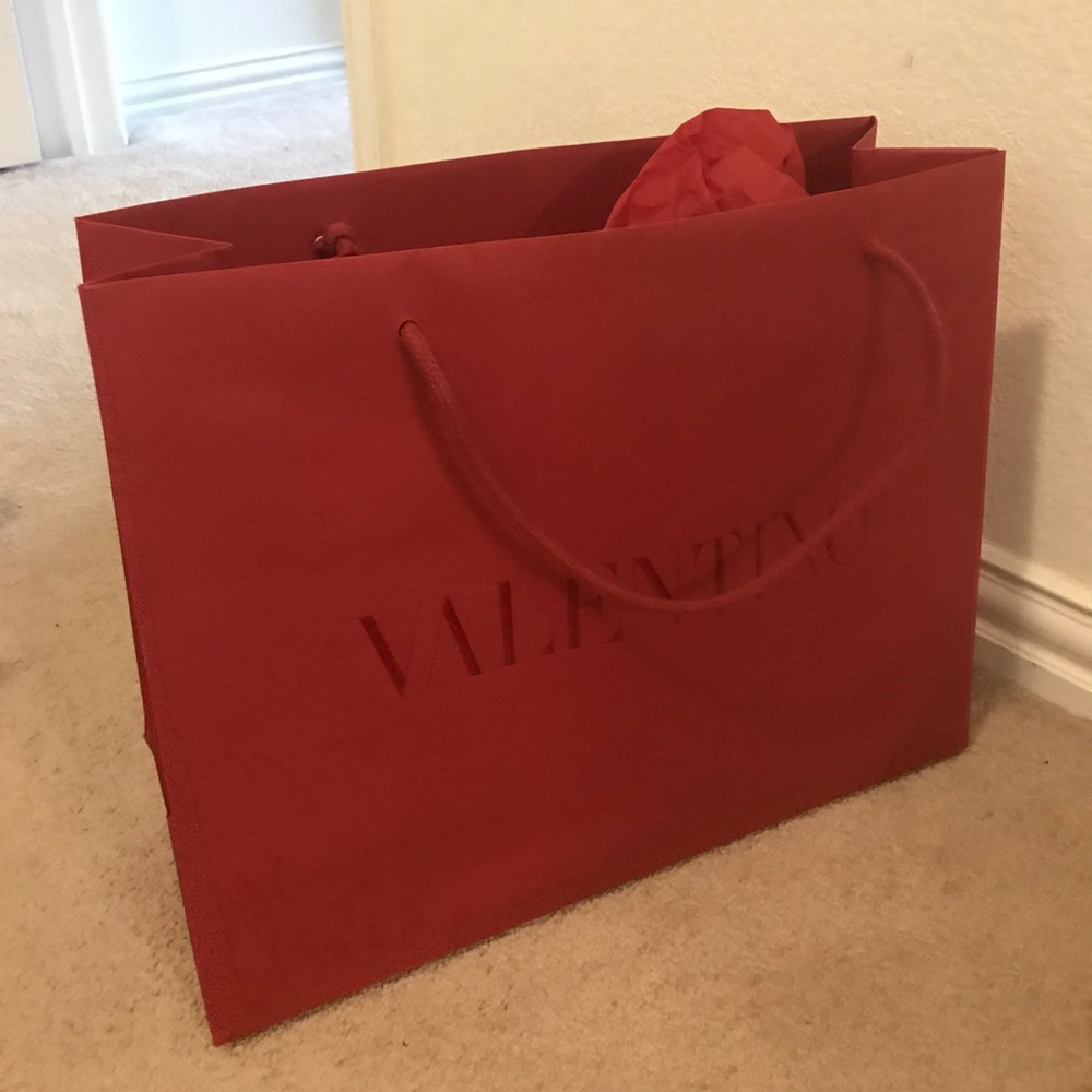 Original Valentino paper shopping bag