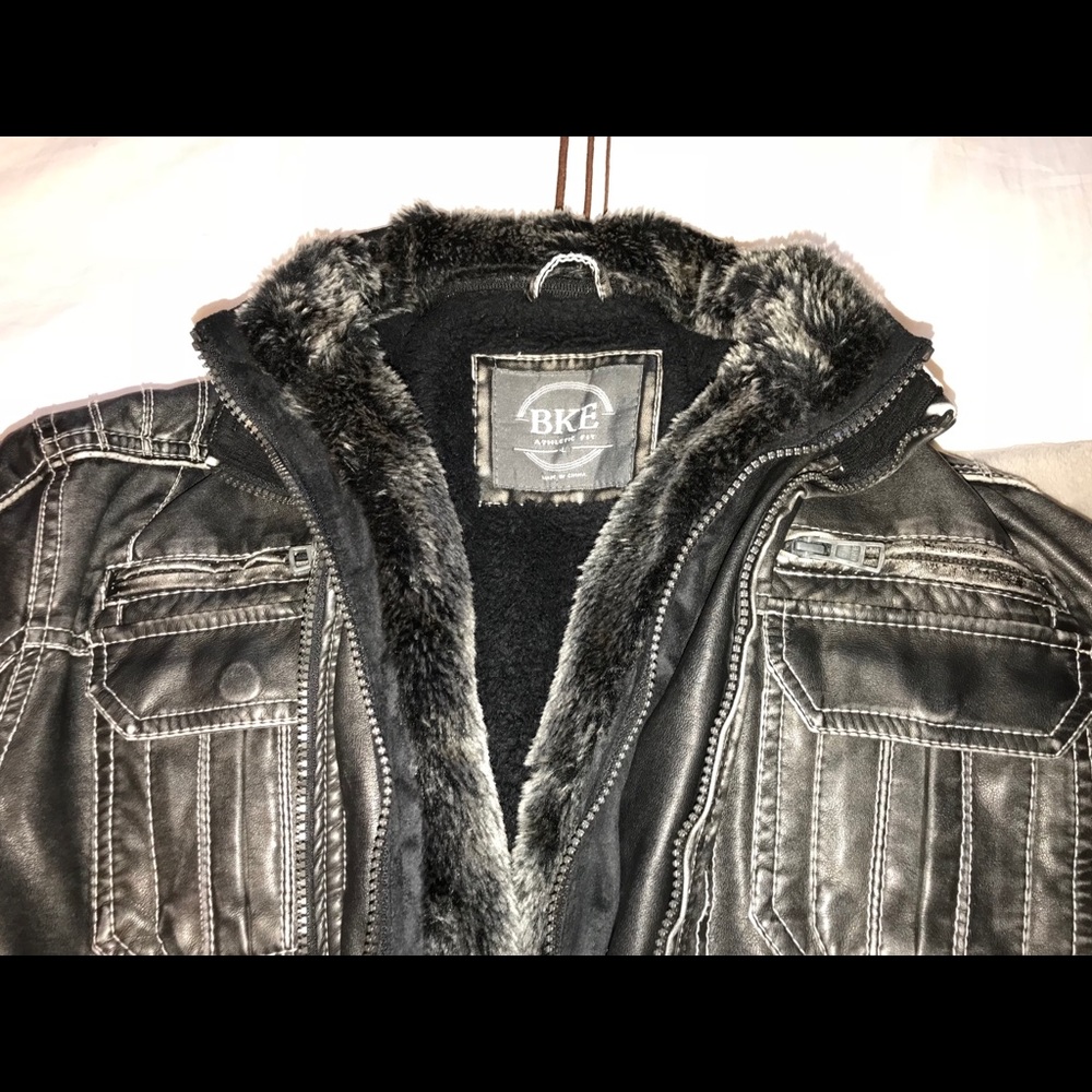 Men’s Faux Fur Jacket