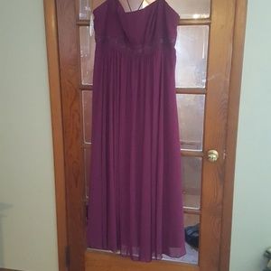 Plum dress