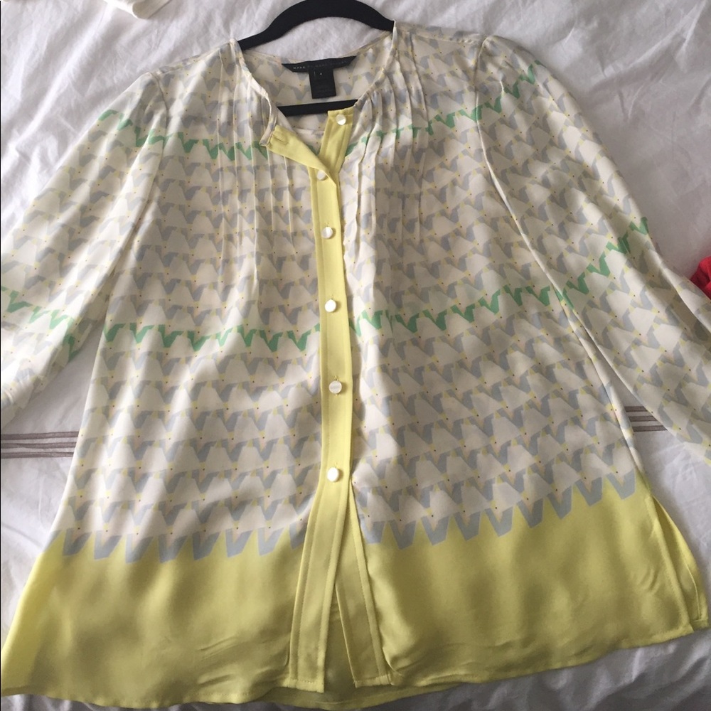 Marc Jacobs 100% silk blouse