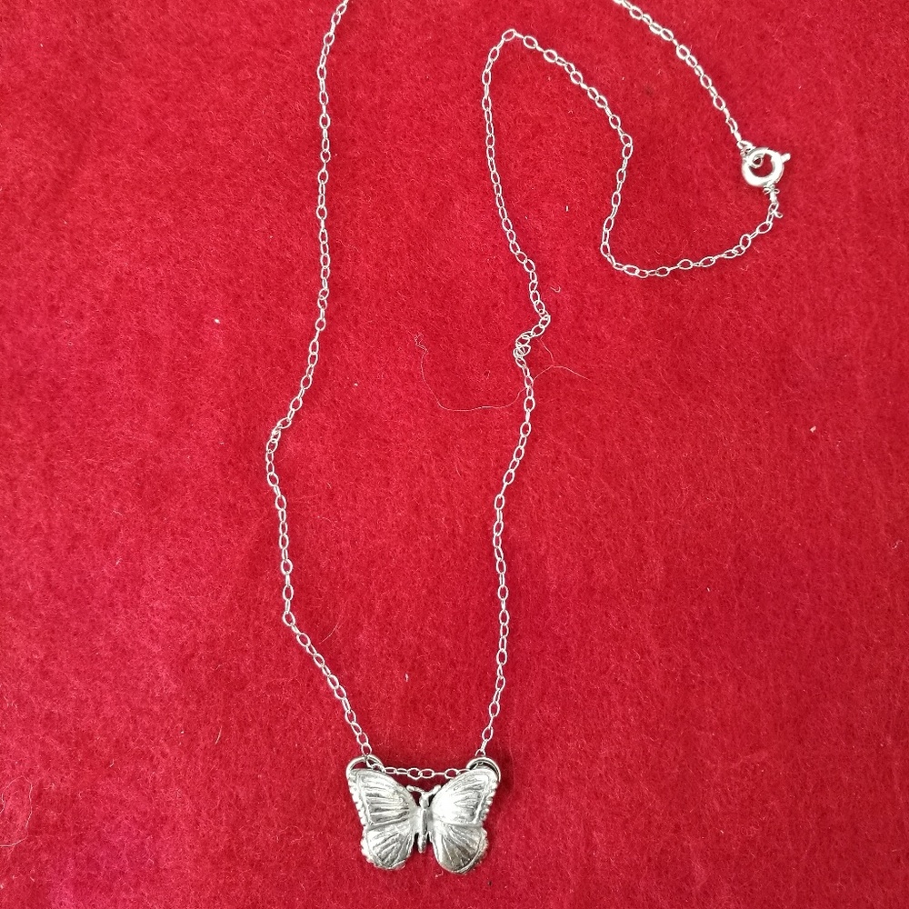 Vintage Kabana Silver Necklace