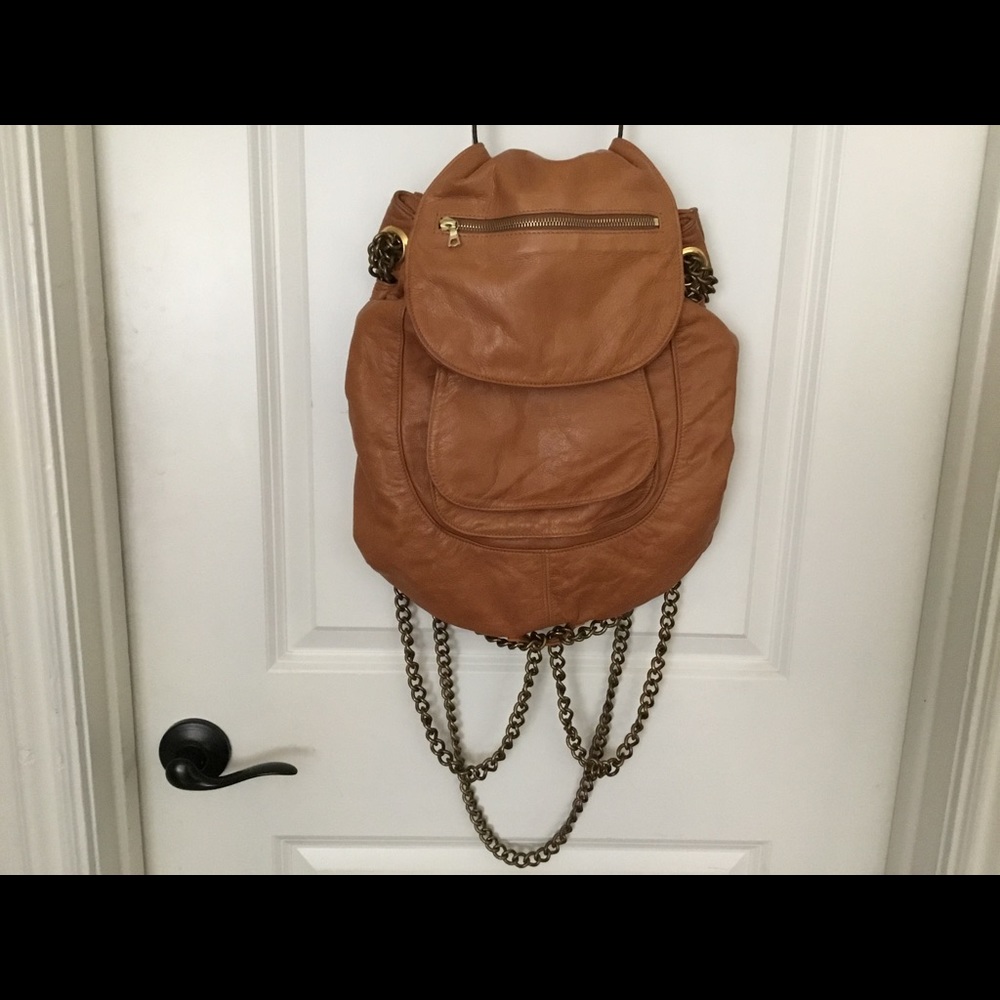 Genuine Thuy leather back-pack / purse
