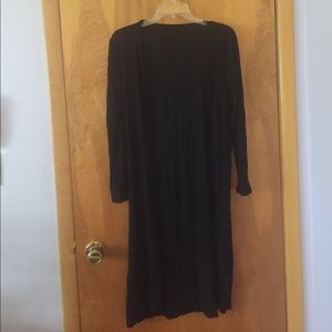 Black Maxi Cardigan