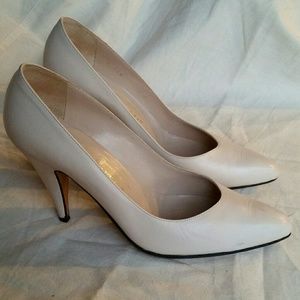 Chantal Made in Italy Off-White Pumps