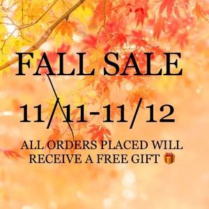 Fall sale