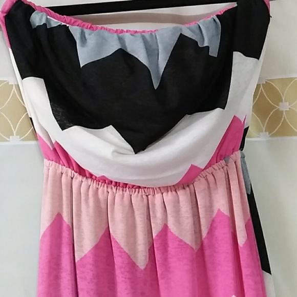 Sold  Free Maxi chic Dress I-147 - Picture 2 of 5