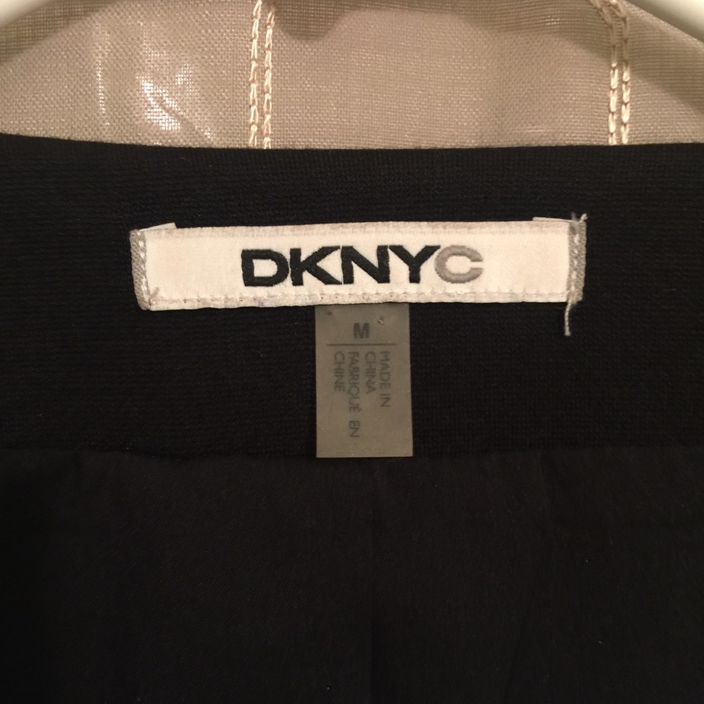 EUC {DKNYC} Vegan Leather & Ponte Panel Jacket - Picture 7 of 8