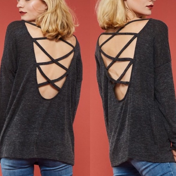Lindley Lately Tops - HP! Charcoal Xx Top