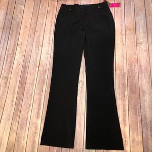 NWT Candie’s sz 9 Bootcut Pants Black pinstripe