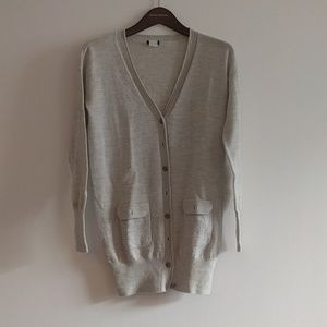 Jcrew Merino Wool Long Cardigan