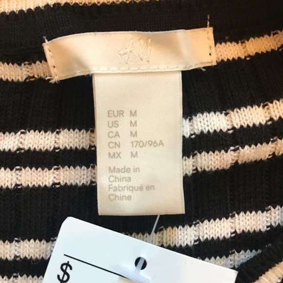 Striped H&M Sweater Maxi Dress - Picture 4 of 4