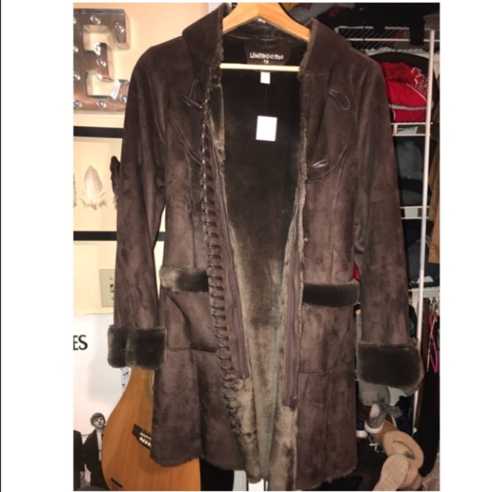 Limited Too Heavy Peacoat Jacket