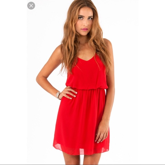 Tobi Dresses & Skirts - Perfect for Valentines day! Little red dress🔥