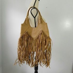 Yoki Fringe Handbag Hobo