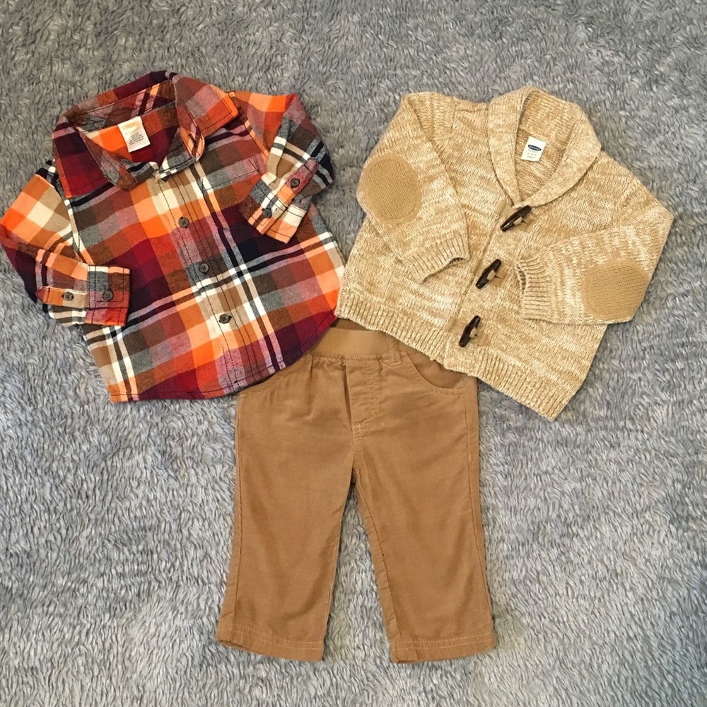 SOLD- Boy’s Three Piece Outfit