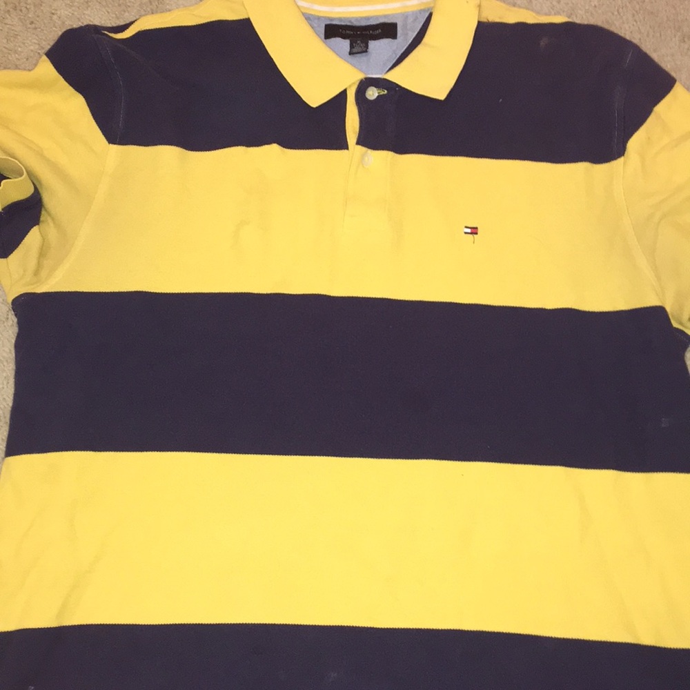 TOMMY HILFIGER BLUE/NAVY POLO