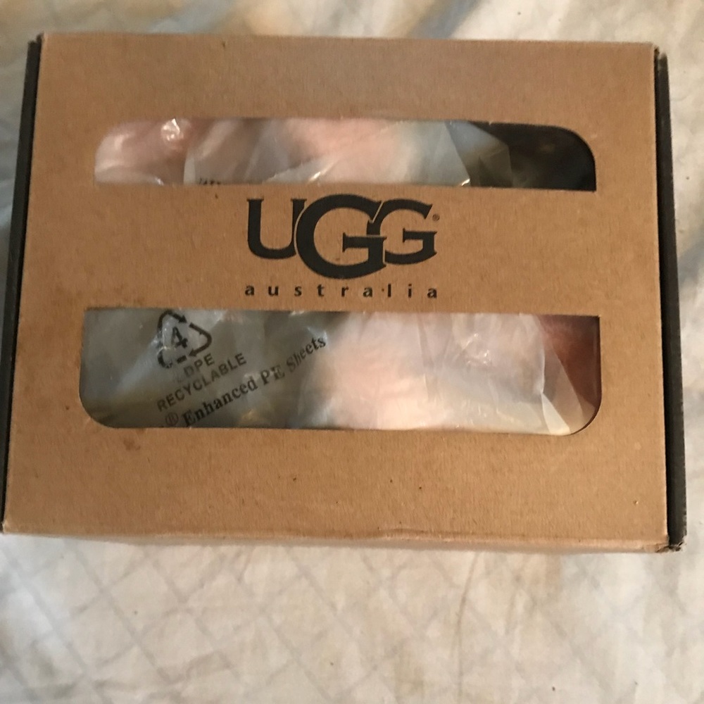 Pink baby uggs Infant Size M 12-18 months