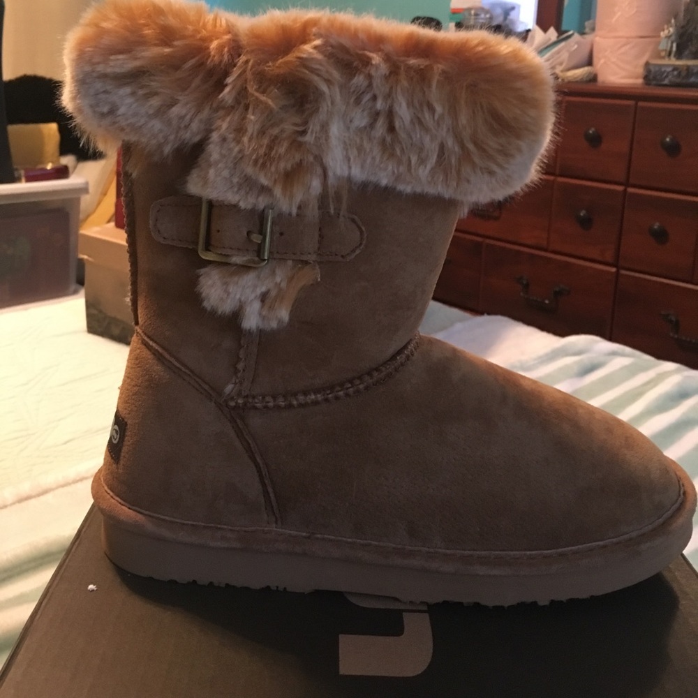 Lamo chestnut winter boots