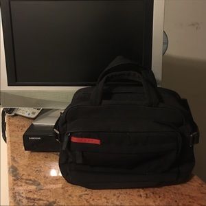 Prada XL fanny pack blk