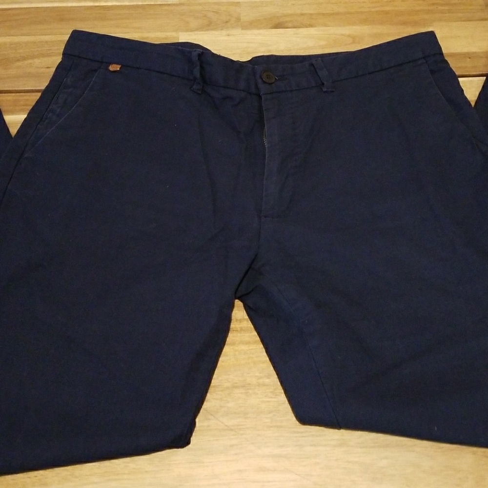 Men's ZARA slim pants blue 34